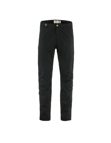 Fjallraven Abisko Hike Trousers Reg Leg Black pas cher 