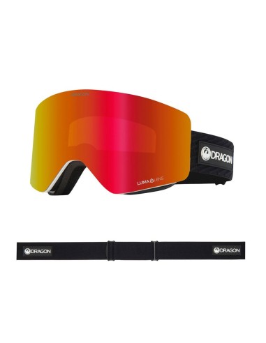 R1 OTG Icon/LL Red ION + Spare Lens Goggle brillant des détails fins