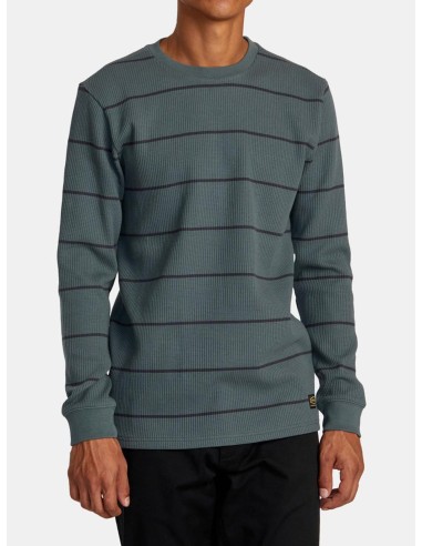 Dayshift Thermal Stripe Long Sleeve T-Shirt outlet