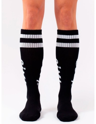 Cheerleader Wool Black Snow Socks outlet