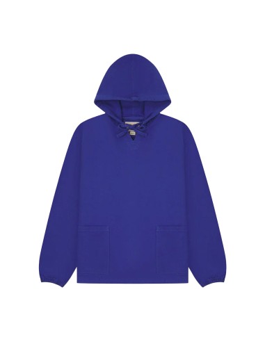 USKEES 3008 Hooded Smock Ultra Blue sur le site 