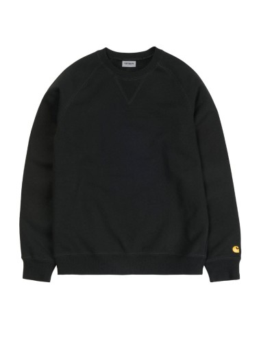 Carhartt WIP Chase Sweat Black / Gold soldes