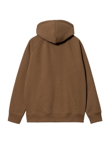 Carhartt WIP Hooded Chase Jacket Tamarind / Gold de pas cher