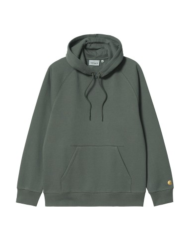 Carhartt WIP Hooded Chase Sweatshirt Jura / Gold commande en ligne