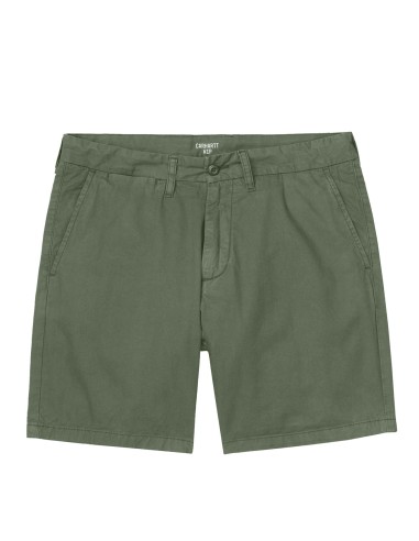 Carhartt WIP John Short Dollar Green Garment Dyed Economisez 