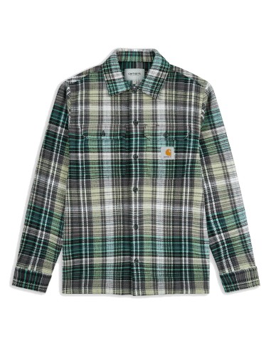 Carhartt WIP L/S Valmon Check Shirt Botanic le concept de la Pate a emporter 